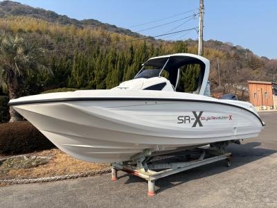 ヤマハ SR-X ★キャノピー付き 2人掛けシート F115搭載★ YAMAHA新艇